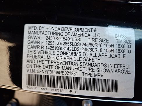 Certified 2023 Honda Passport TrailSport image 29