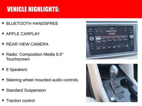 Used 2019 Volkswagen Atlas SE w/ Panoramic Sunroof Package FWD image 9
