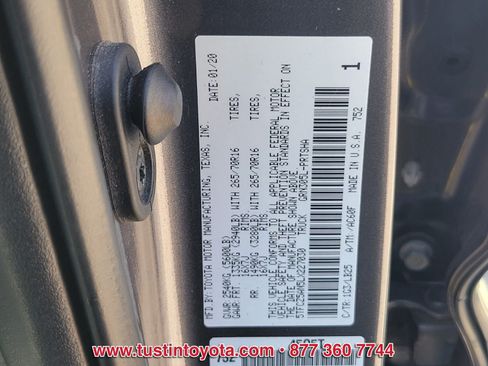 Certified 2020 Toyota Tacoma TRD Pro AWD/4WD image 16