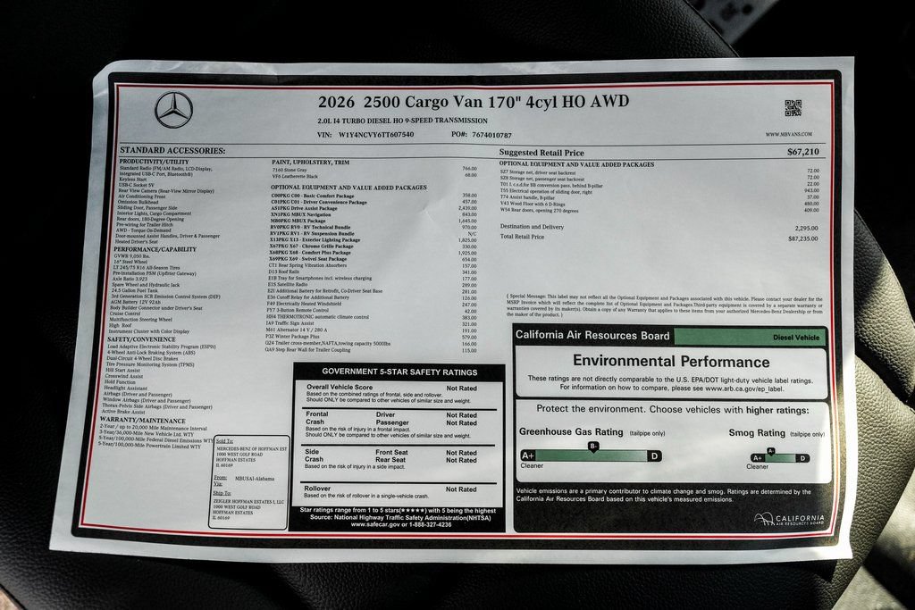 Used 2026 Mercedes-Benz Sprinter 2500 image 26