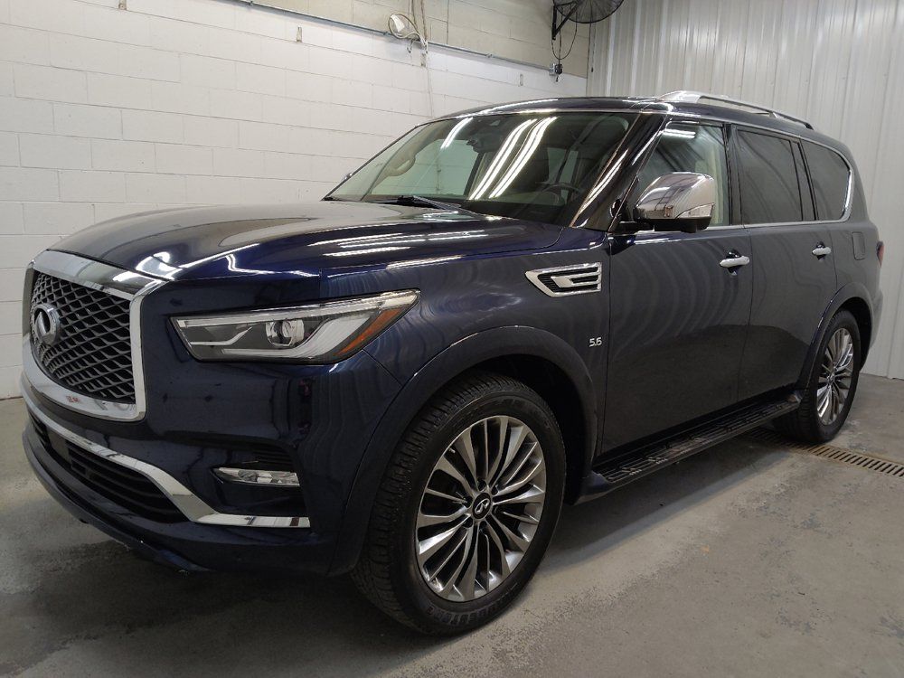 Used 2019 INFINITI QX80 Luxe w/ 22" Wheel Package AWD/4WD image 2