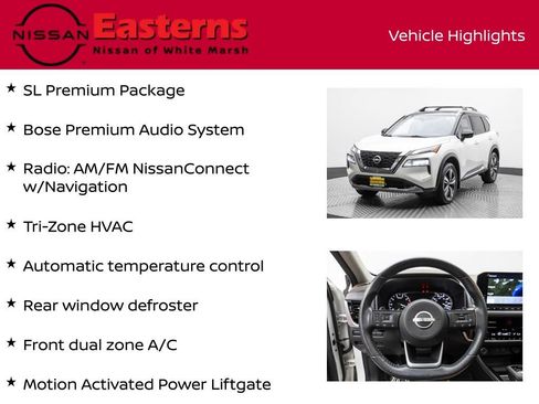 Used 2023 Nissan Rogue SL w/ SL Premium Package image 19