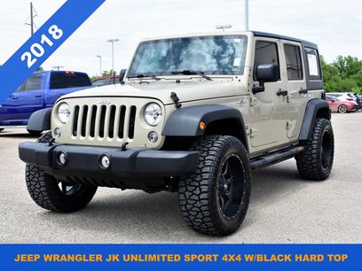 Used 2018 Jeep Wrangler Unlimited Sport S