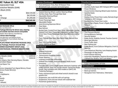 Used 2017 GMC Yukon XL SLT w/ Open Road Package image 15