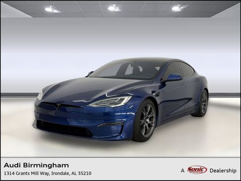 Used 2021 Tesla Model S Plaid AWD/4WD image 1