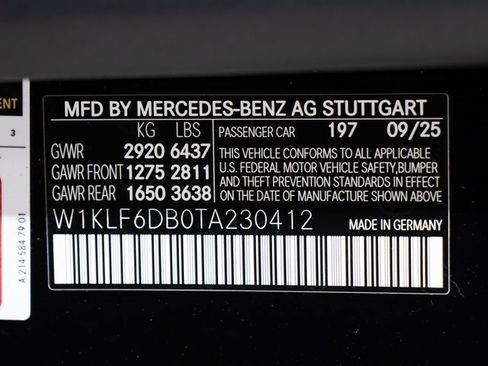 Used 2026 Mercedes-Benz E 53 AMG e 4MATIC Sedan image 23