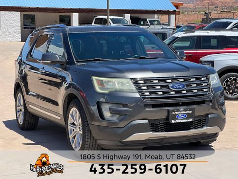 Used 2016 Ford Explorer Limited w/ Class II Trailer Tow Package FWD image 3