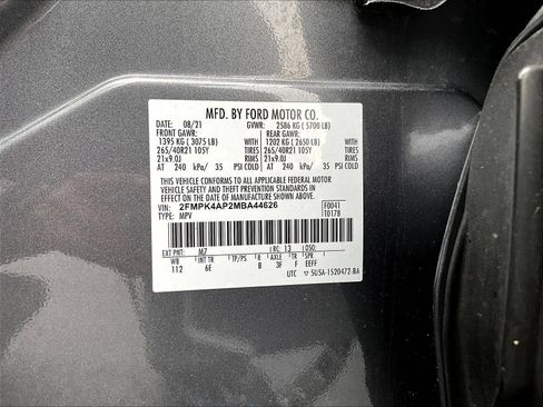 Used 2021 Ford Edge ST w/ Equipment Group 401A AWD/4WD image 6