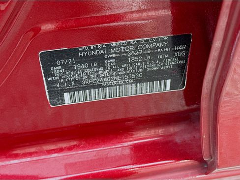 Used 2022 Hyundai Accent SEL FWD image 31