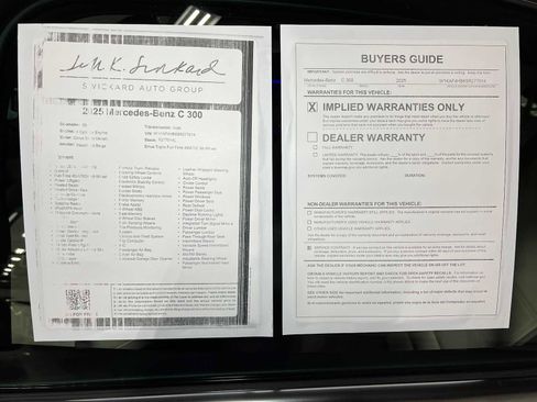 Certified 2025 Mercedes-Benz C 300 4MATIC Sedan image 42