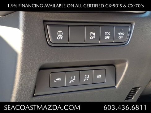 Certified 2025 MAZDA CX-90 3.3 Turbo S w/ Premium Package AWD/4WD image 7