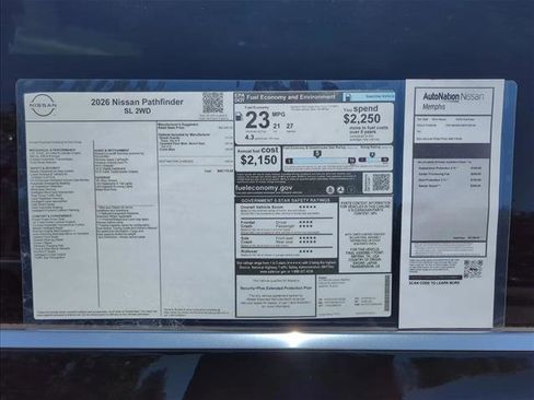 New 2026 Nissan Pathfinder SL FWD image 23