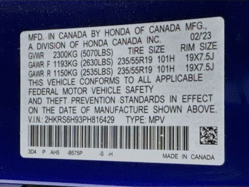 Certified 2023 Honda CR-V Sport Touring image 33