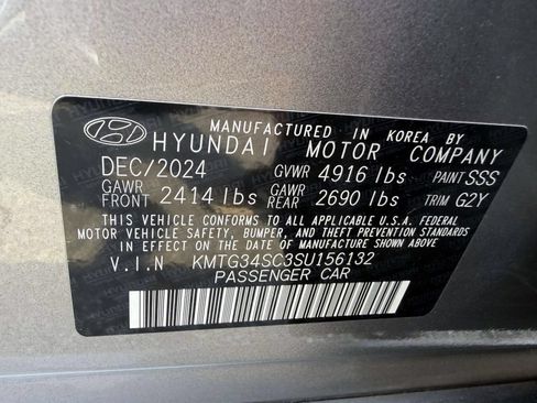 Certified 2025 Genesis G70 2.5T AWD/4WD image 15