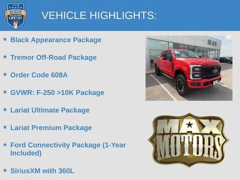 New 2026 Ford F250 Lariat w/ Tremor Off-Road Package AWD/4WD image 6