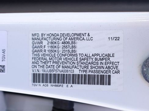 Certified 2022 Acura TLX w/ A-SPEC Pkg image 21