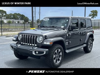 Used 2018 Jeep Wrangler Unlimited Sahara