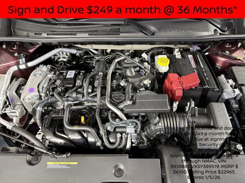 New 2025 Nissan Sentra SV w/ All-Weather Package image 27