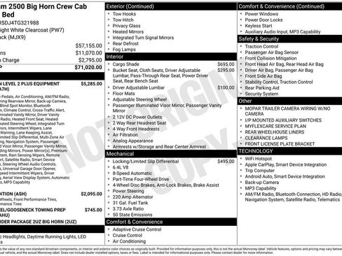 New 2026 RAM 2500 Big Horn AWD/4WD image 31