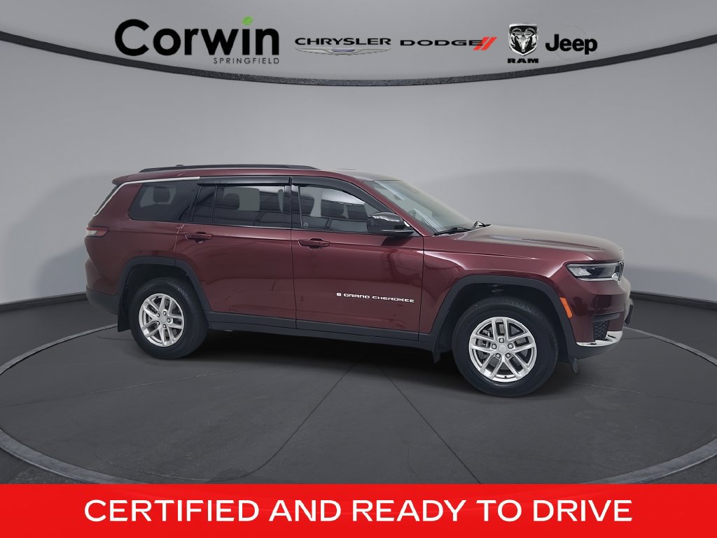 Certified 2025 Jeep Grand Cherokee L Laredo w/ Luxury Tech Group I AWD/4WD 360° Tour