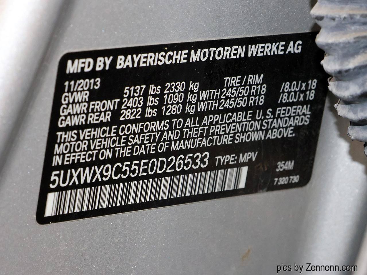 Used 2014 BMW X3 xDrive28i AWD/4WD image 38