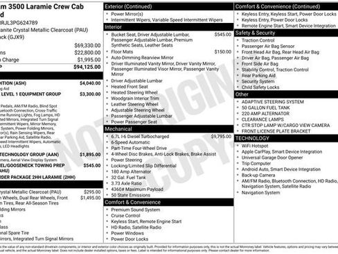 Used 2023 RAM 3500 Laramie w/ Night Edition image 32