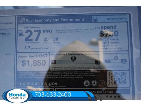 New 2026 Honda HR-V LX image 36