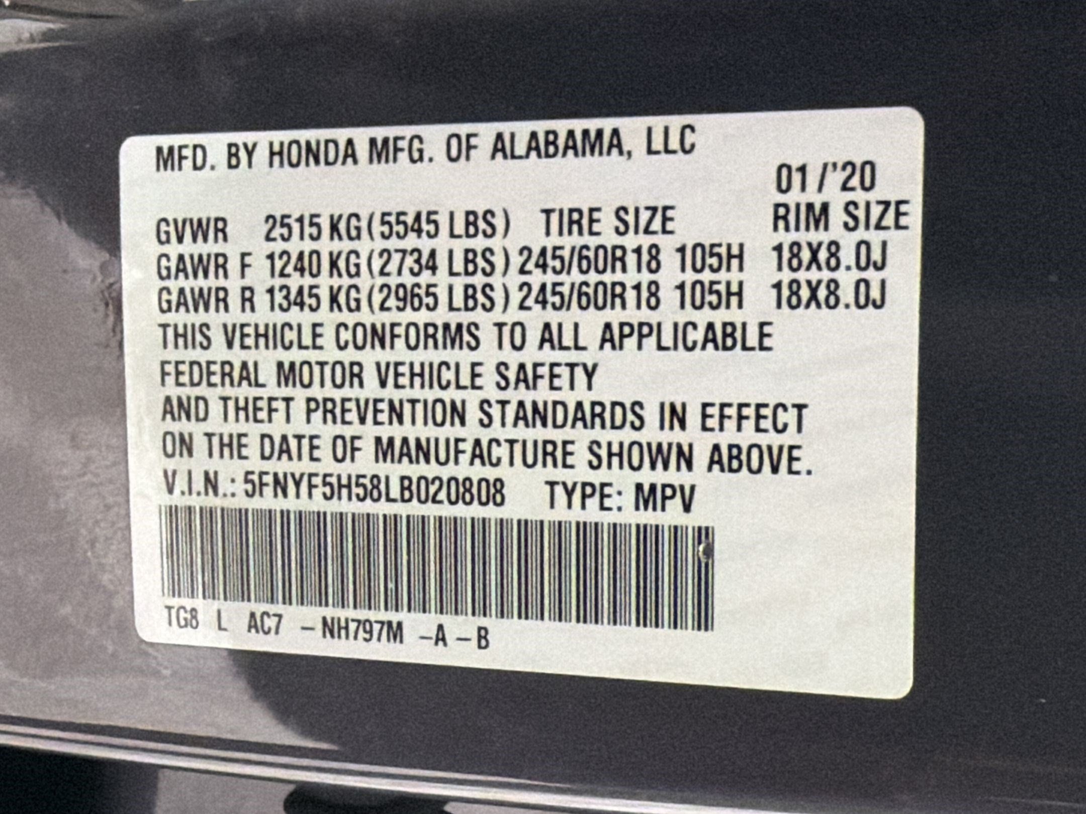 Used 2020 Honda Pilot EX-L image 25