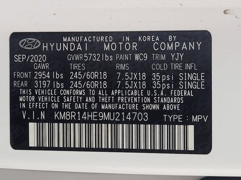 Used 2021 Hyundai Palisade SE FWD image 33