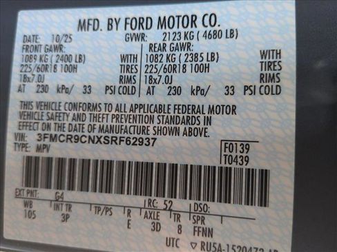 New 2025 Ford Bronco Sport Outer Banks image 17