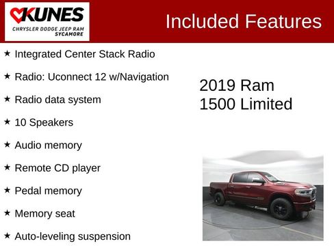 Used 2019 RAM 1500 Limited AWD/4WD image 4