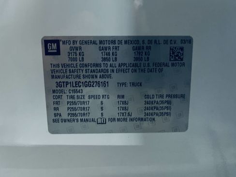 Used 2016 GMC Sierra 1500 2WD Crew Cab w/ Sierra Appearance Package image 38