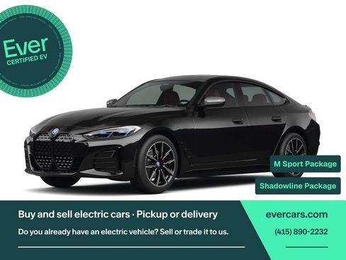 Used 2024 BMW i4 eDrive40 w/ M Sport Package RWD image 1