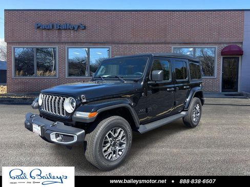 New 2025 Jeep Wrangler Unlimited Sahara w/ Safety Group AWD/4WD image 1