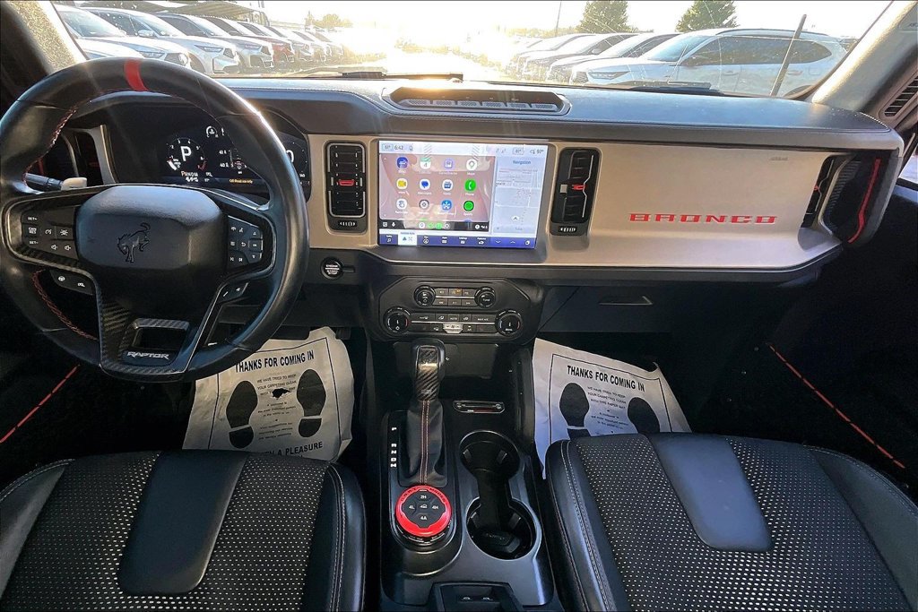 Used 2022 Ford Bronco Raptor w/ Interior Carbon Fiber Pack 6 AWD/4WD image 18