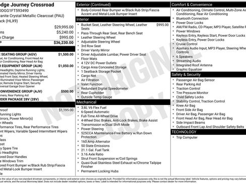 Used 2015 Dodge Journey Crossroad w/ Flexible Seating Group image 39