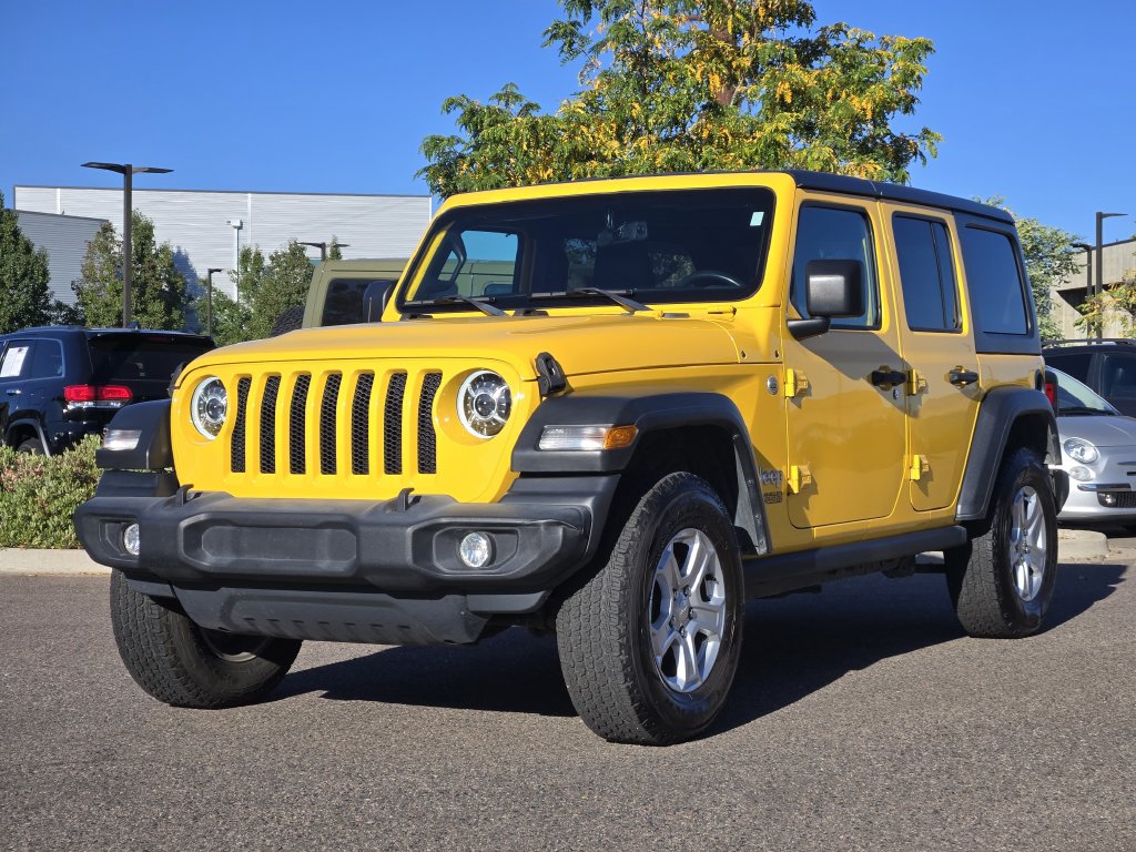Used 2020 Jeep Wrangler Unlimited Sport S AWD/4WD image 1