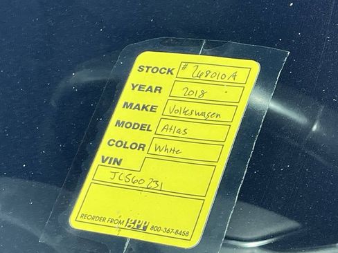 Used 2018 Volkswagen Atlas SE AWD/4WD image 12