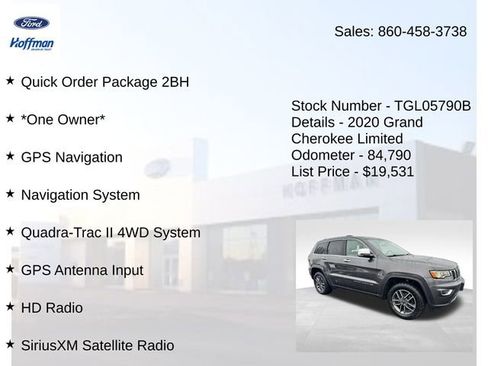 Used 2020 Jeep Grand Cherokee Limited image 5