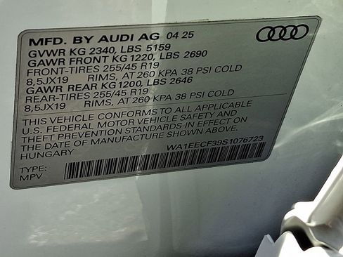 Used 2025 Audi Q3 2.0T Premium Plus w/ Premium Plus Package image 28