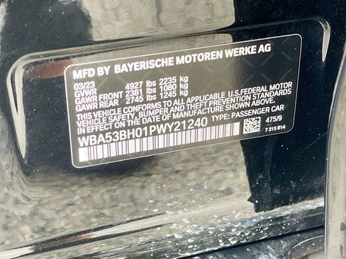 Used 2023 BMW 530i w/ M Sport Package RWD image 39