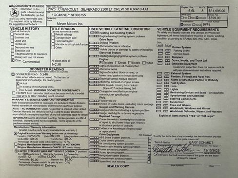 Used 2025 Chevrolet Silverado 2500 LT w/ Trail Boss Package image 30