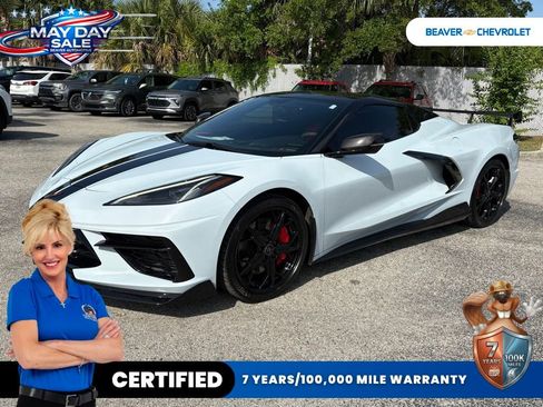 Used 2021 Chevrolet Corvette Stingray Premium Conv w/ Z51 Performance Package RWD image 1