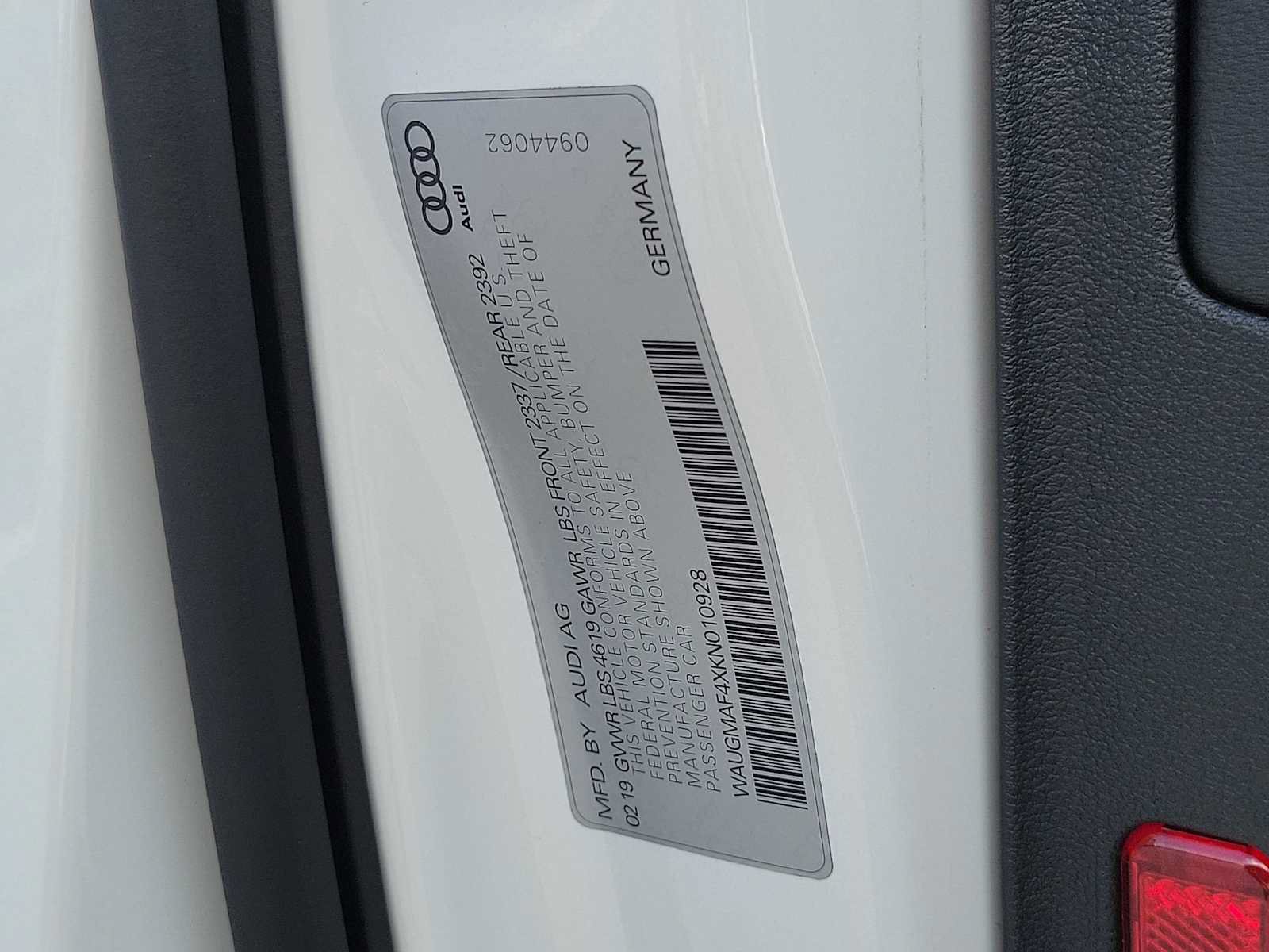 Used 2019 Audi A4 2.0T Premium w/ Convenience Package FWD image 35