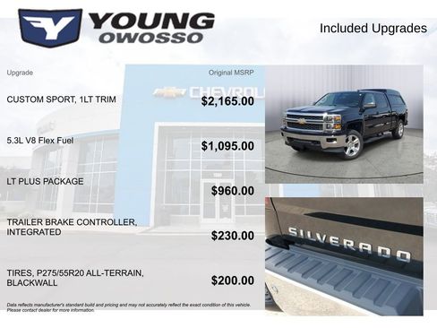 Used 2014 Chevrolet Silverado 1500 LT w/ LT Plus Package AWD/4WD image 4