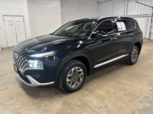 Used 2021 Hyundai Santa Fe Blue AWD/4WD image 3