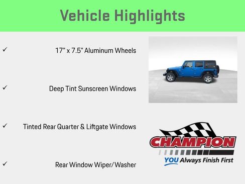Used 2016 Jeep Wrangler Unlimited Sport w/ Quick Order Package 24S AWD/4WD image 24