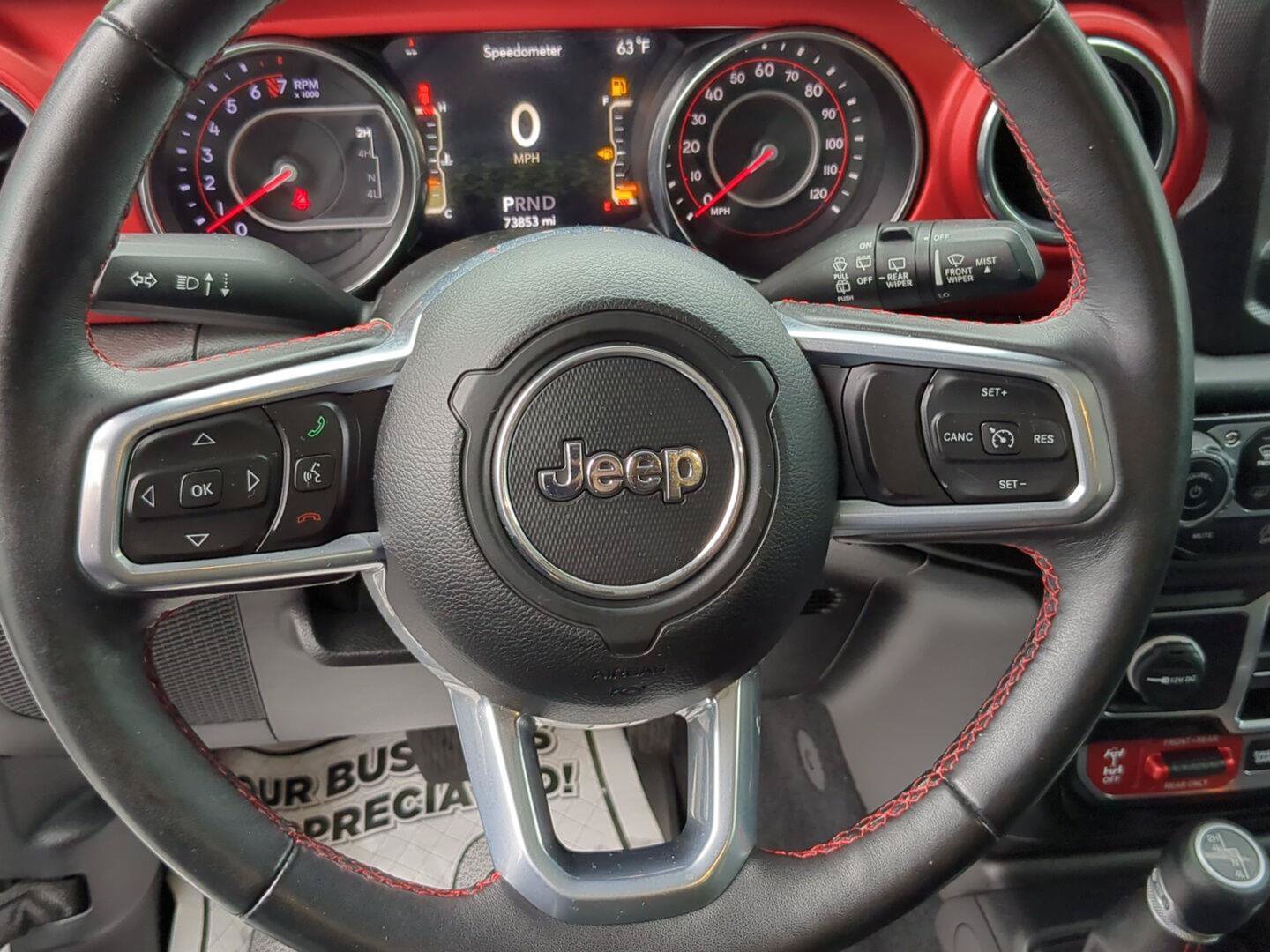 Used 2019 Jeep Wrangler Unlimited Rubicon w/ Cold Weather Group AWD/4WD image 9