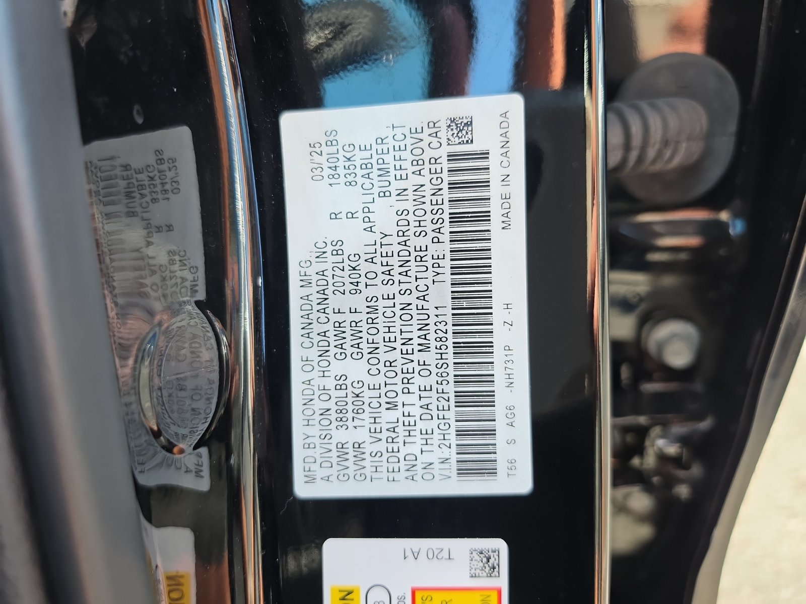 Used 2025 Honda Civic Sport image 29