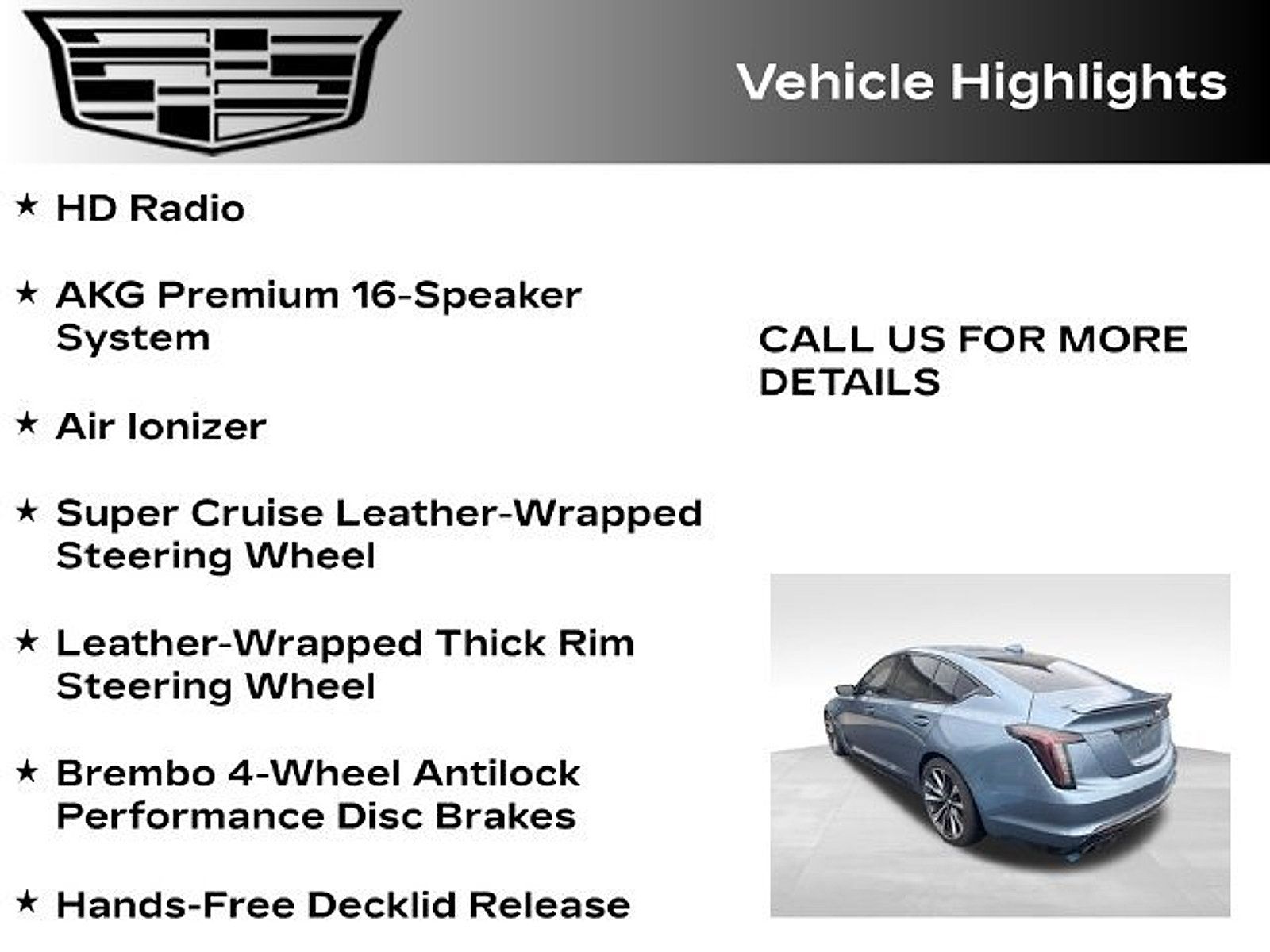 Used 2024 Cadillac CT5 V Blackwing w/ Super Cruise 2 Package RWD image 29